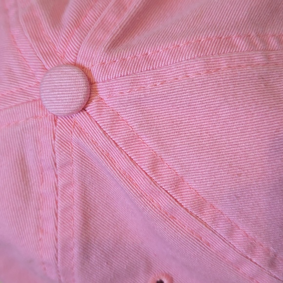 Smathers & Branson Pink Embroidered Alligator/Crocodile Adjustable Hat - Picture 3 of 7